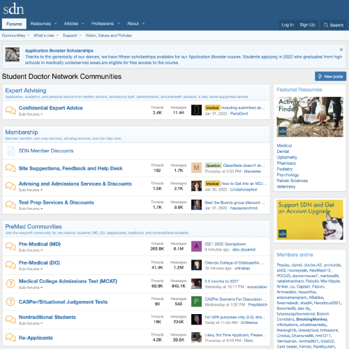 Screenshot from https://forums.studentdoctor.net