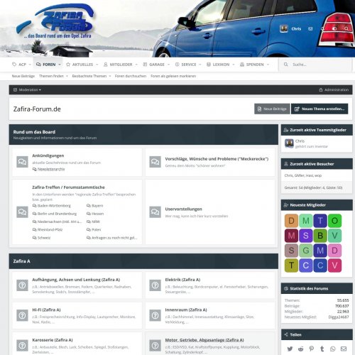 Screenshot from http://www.zafira-forum.de